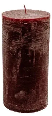 Produktbild von Branded By Stumpenkerze Ø 10 × 20 cm - Weinrot - ca. 140 Std.