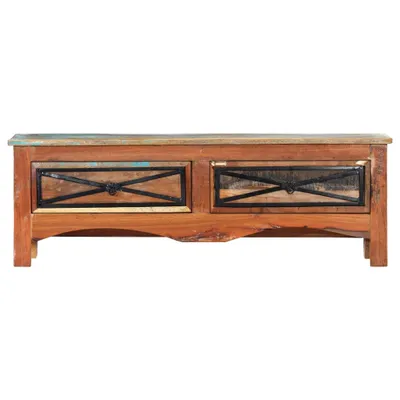 Immagine prodotto di mobile TV vidaXL 120x30x40 cm in legno massiccio antico