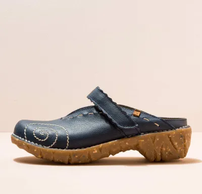 Produktbild von El naturalista Holzshuhe NG96 NATURAL GRAIN OCEAN / YGGDRASIL Farbe Ocean