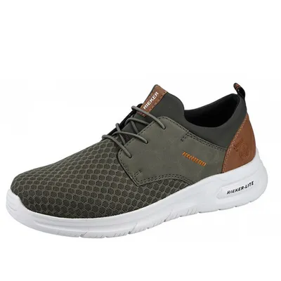 Produktbild von Rieker Herren Slipper in Grün, Größe 43