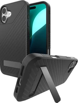 Produktbild von ZAGG Denali Snap w/Kickstand, Cover, Apple, iPhone 16+, 17 cm (6.7"), Schwarz