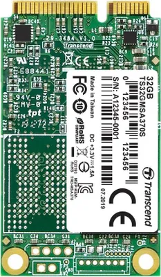 Immagine prodotto di Transcend SSD MSA370 32 GB mSATA SATA III