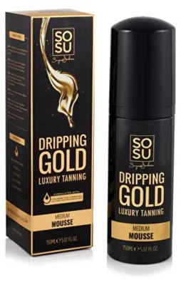 Obrázok produktu pre Samoopaľovacia pena Medium Dripping Gold Luxury (pena) 150ml