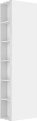 Image de KEUCO X-LINE Armoires hautes, 1 porte, charnières à droite, étagère latérale, 480x1750x300mm, 33131110002