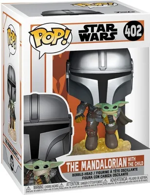Produktbild von Star Wars - The Mandalorian with the Child 402 - Funko Pop! - Vinyl Figur