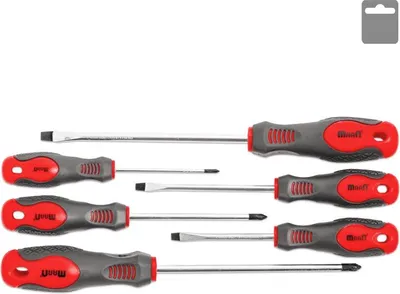 Immagine prodotto di Set di 6 cacciaviti SOFT (3xPH + 3xSL)