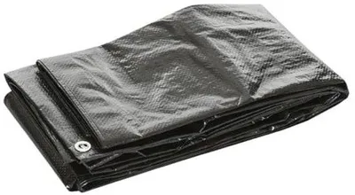 Produktbild von Bodenplane mit Metallösen für Zelte und Picknicks - Wasserabweisend, robust
