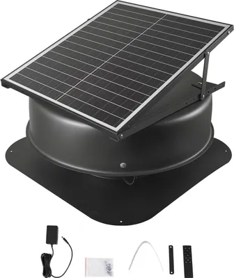 Produktbild von Solarbetriebener Dachventilator Ventilator 42W Thermostat Fernbedienung