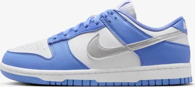 Produktbild von Nike Dunk Low "Royal Pulse & Metallic Silver" Blau, Größe: 35,5