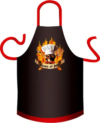 Obrázek produktu pro Bavlněná zástěra Pirátské BBQ