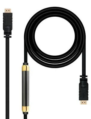 Produktbild von Nanocable 10.15.1830, 30 m, HDMI Typ A (Standard), HDMI Typ A (Standard), 10,2 Gbit/s, Audio Return Channel (ARC), Schwarz
