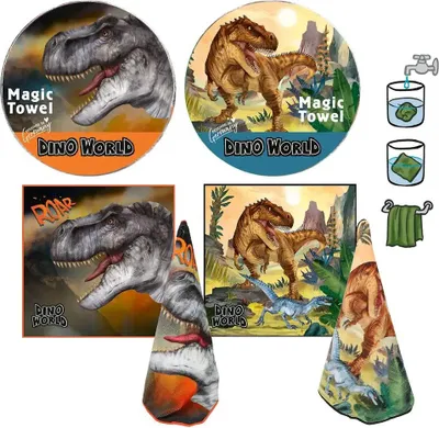 Produktbild von depesche vertrie Dino World Magisches Handtuch DINO WORLD