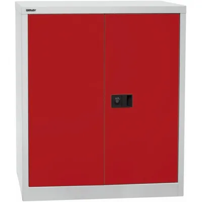 Immagine prodotto di BISLEY Stahlschrank Universal rot/grau