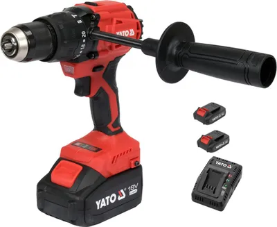 Image de Perceuse-visseuse à percussion sans fil 18V (2 batteries 4Ah)