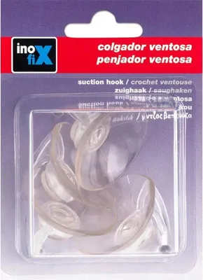 Produktbild von Inofix 42 M Kleiderbügel Durchsichtig Durchsichtig One Size