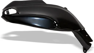 Produktbild von Seitenverkleidung Faco rechts schwarz unlackiert für Piaggio TPH NRG 50