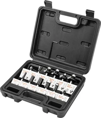 Obrázok produktu pre VERTO Frézy na vidly, stopka 8 mm, sada 12 ks.