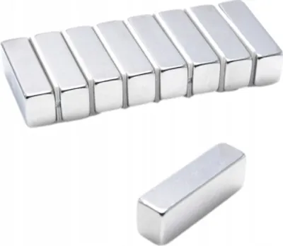 Obrázok produktu pre Neodymový magnet MP£ 30x10x8 N45H 120 St.C 1 kus