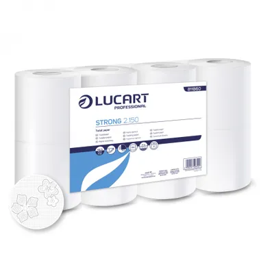Produktbild von Lucart Strong 2.150 - Toilettenpapier 17,25 m, 8 Stück