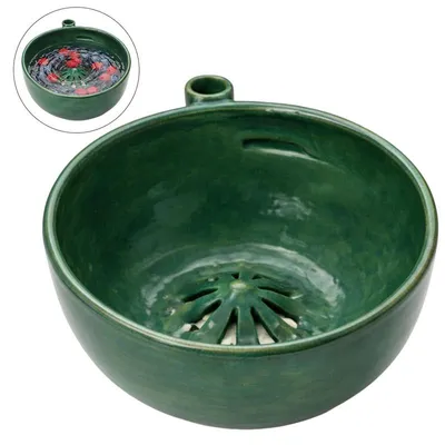 Produktbild von Obst Sieb Schale für Küche, praktische Beeren Waschschüssel mit Abtropfsystem, ideal für Erdbeeren, Heidelbeeren & frisches Obst