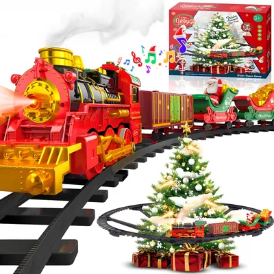 Productafbeelding van PlaySo 699-128A Kerstboomtrein