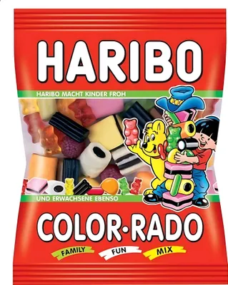Produktbild von Haribo Color Rado 200g Beutel 4001686721445