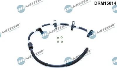 Produktbild von DR.MOTOR AUTOMOTIVE DRM15014 Leckkraftstoff-Schlauch für OPEL INSIGNIA Caravan Rücklaufleitung Common Rail