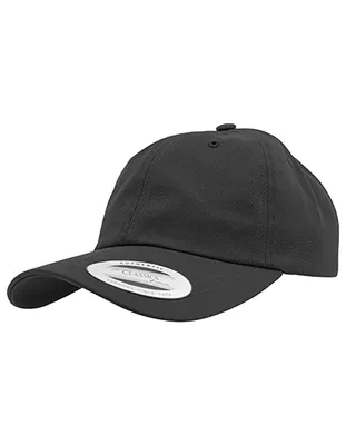 Produktbild von FLEXFIT 6245CM | Low Profile Baumwolle Twill Cap / Kappe / Mütze - Farbe: Black - Größe: Kids