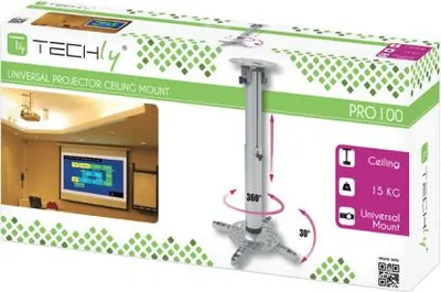 Obrázok produktu pre Techly Klammer - für Projektor - Silber - Deckenmontage