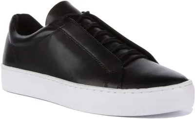 Produktbild von Vagabond Zoe Frauen Schnürung Leder Turnschuhe Schwarz Weiß – undefined / Schwarz-Weiss