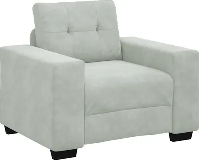 Obrázok produktu pre vidaXL Kreslo Svetlošedé 100x78x80 cm Zamat