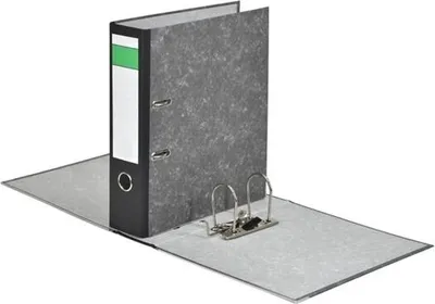 Obrázok produktu pre Pák.zakladač Emba - A4, chrbát 8 cm, mramor, čierny