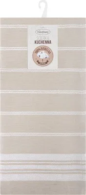 Obrázok produktu pre Eurofirany utierky, 50 x 70 cm, béžová Sada 2 bavlnených utierok
