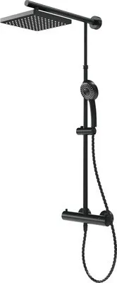 Zdjęcie produktu dla System prysznicowy z baterią termostatyczną Schulte Classic DuschMaster Rain D9641 68