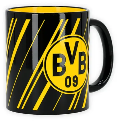 Produktbild von Dortmund Borussia BVB Streifen Tasse