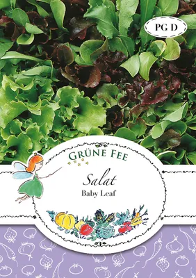 Produktbild von Salat Baby Leaf | Salatsamen von Grüne Fee [MHD 01/2024]