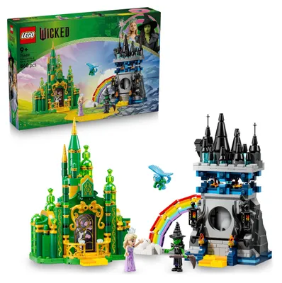 Immagine prodotto di LEGO Wicked 75689 Emerald City and Kiamo Ko Castle - Construction Toy for 9 Year Olds
