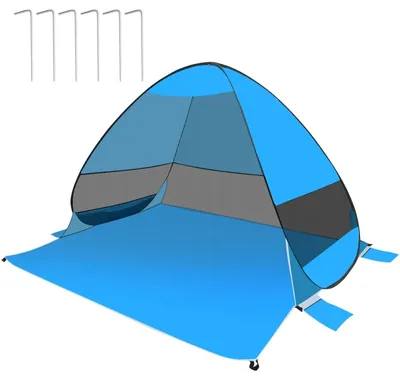Image de Tente de plage gonflable avec protection UV, pour 3 à 4 personnes