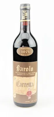 Produktbild von Wein 1971 Barolo Tenuta Carretta - Tipp!