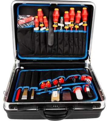 Obrázek produktu pro Knipex KNIPEX Werkzeugkoffer Basic bestückt ( 002105HLS )