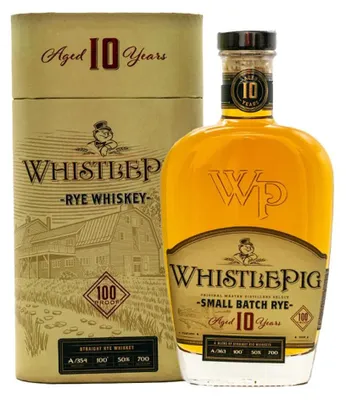 Produktbild von Whistlepig 10 Years Old Small Batch Rye Whisky 50% Vol. 0.7L