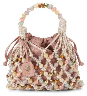 Image de Kurt Geiger London 5846445609k Macrame Rope Bag Couleur Beige