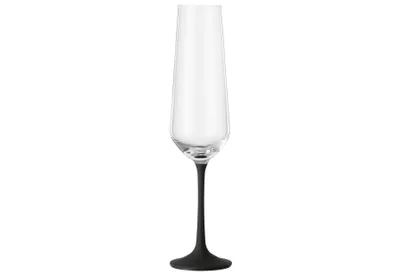 Zdjęcie produktu dla BOHEMIA CRISTAL Sektkelch Selection "Sandra" Nero 6 Stück Verkaufseinheit 801823 4000753170605