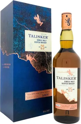 Produktbild von Talisker 25 Years Whisky + Box 700ml 45,8% Vol.
