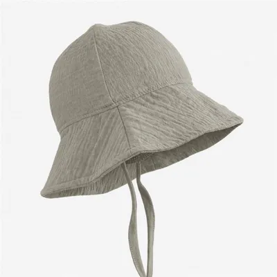 Obrázek produktu pro Kojenecký mušelínový klobouček New Baby linen, vel. 68 (4-6m)