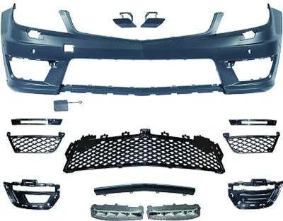 Produktbild von Stoßstange Stoßfänger passend für MERCEDES-BENZ C-Klasse Limousine (W204) C-Klasse T-modell (S204)