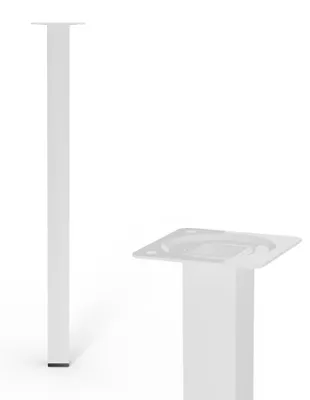 Obrázek produktu pro Nábytková noha 25x25x400 mm, bílá