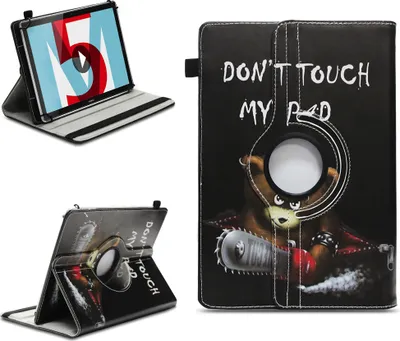 Produktbild von Tablet Hülle für Huawei MediaPad T5 T3 T2 T1 10.1 Tasche Schutzhülle 360 DrehbarFarben:Motiv 12