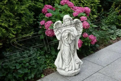 Productafbeelding van Engel, 78 cm, sculptuur, decoratief beeld, tuinbeeld, standbeeld, sculptuur, grafmonument