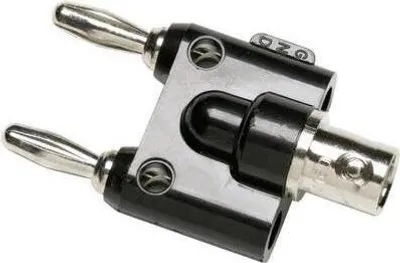 Produktbild von Adapter BNC auf 2 Bananenstecker 4mm 500V